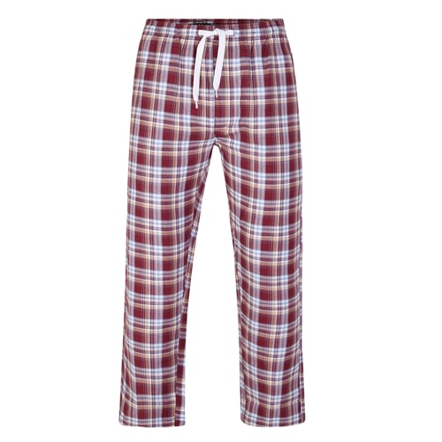 Bigdude Lightweight Pyjama Pants Red/White
