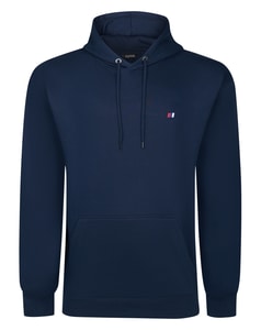 Bigdude Plain Hoody With Logo Navy