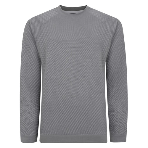 Bigdude Textured Jumper Slate Tall