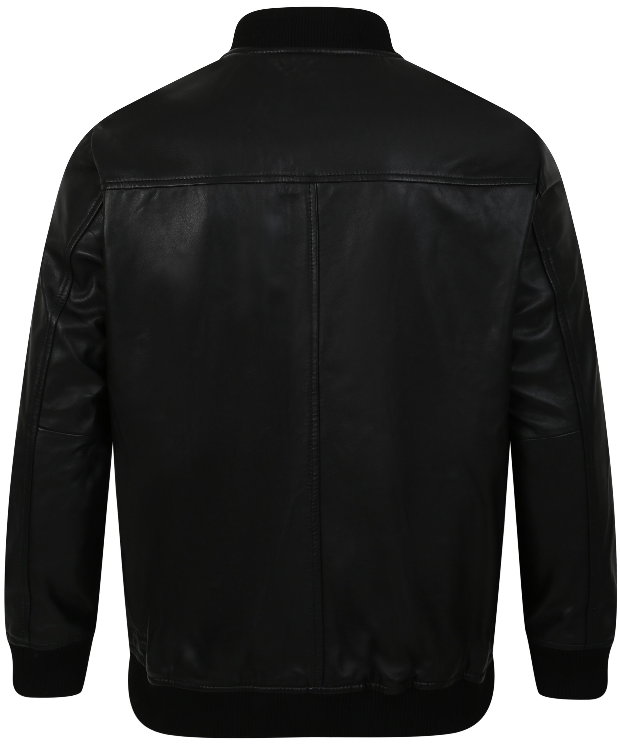 Tooting & Brow Leather Jacket Black | BigDude