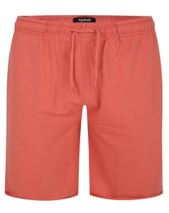 Bigdude Open Hem Loopback Shorts Washed Red