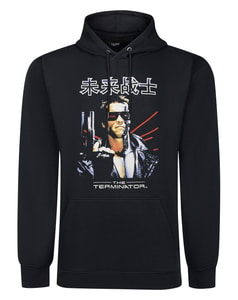 Bigdude Official Licensed Terminator Hoodie Black