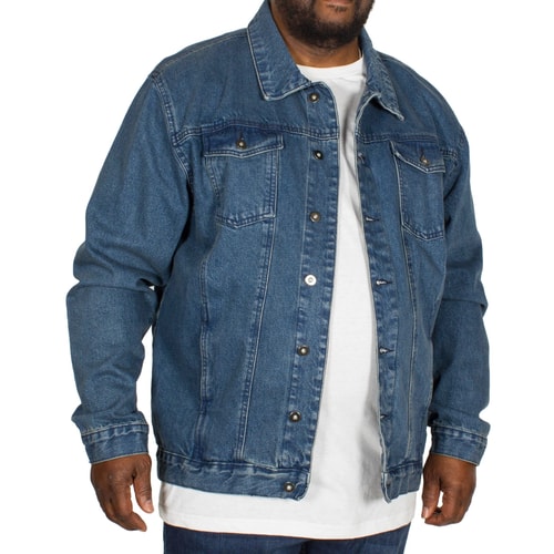 Bigdude Classic Denim Jacket Mid Wash