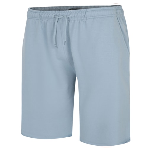 Bigdude Open Hem Loopback Shorts Grey Blue