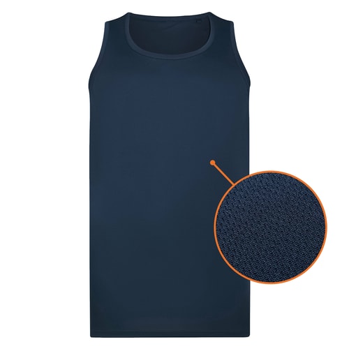 Bigdude Lightweight Gym Vest Navy