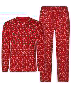 Bigdude AOP Christmas PJ Set Pepper Red
