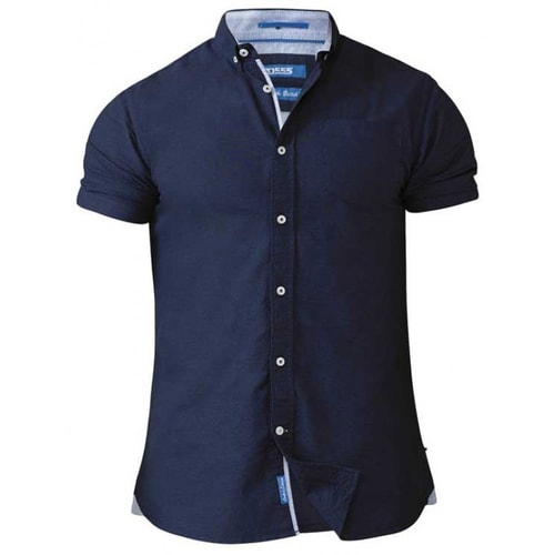 D555 Norman Oxford Shirt Navy Tall