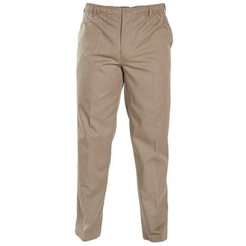 D555 Basilio Elastic Waist Rugby Trousers in Stone