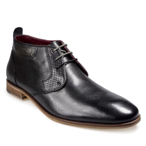 POD Fresno Lace Up Boots Black