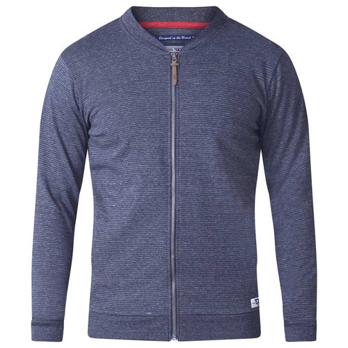 D555 Arnie Sweat Jacket Navy Tall