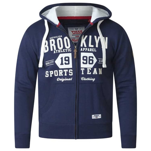 D555 Thurston Hoody Tall Navy