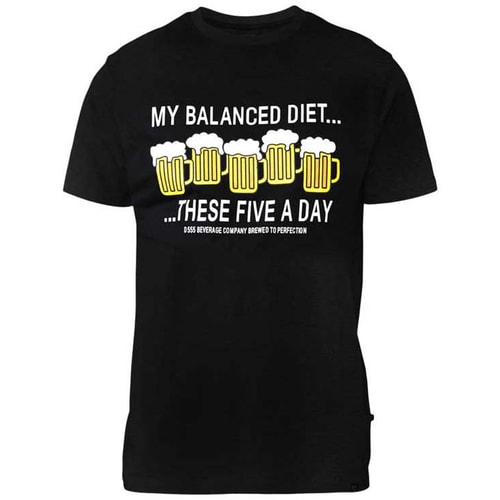 D555 Madison Beer Print T-Shirt Black