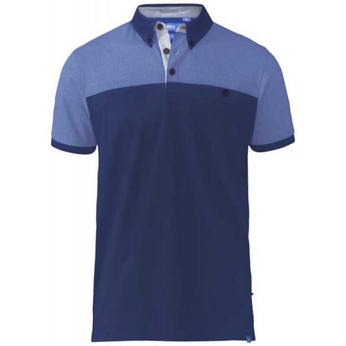 D555 Jauram Polo Shirt Navy Tall