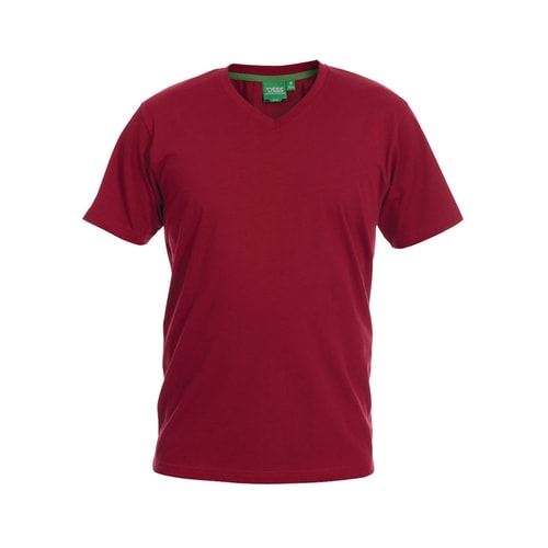 D555 Premium V -Neck T-Shirt Red