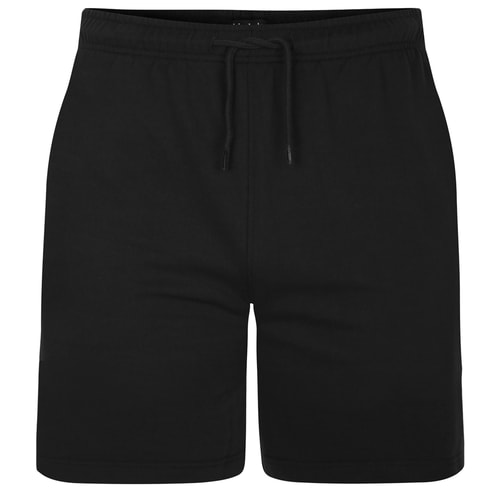 Bigdude Loop Back Jogger Shorts Black