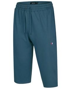 Bigdude 3/4 Length Joggers With Logo Petrol