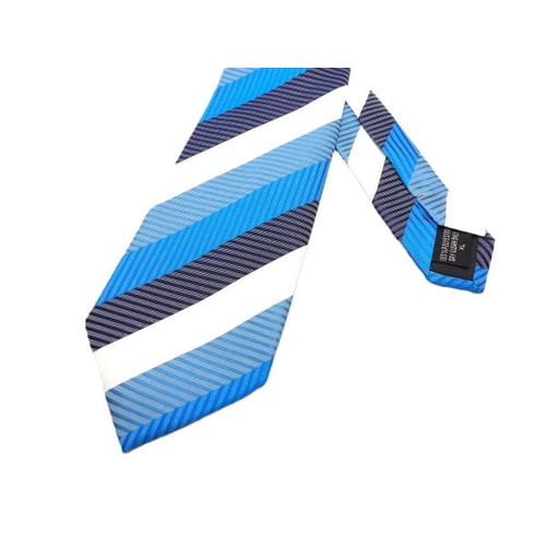 Knightsbridge Extra Long Diagonal Stripe Blue