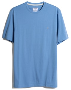 Farah Eddie Short Sleeve T-Shirt Reef Blue