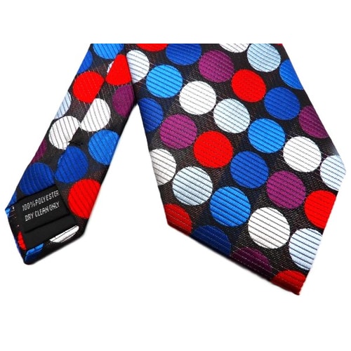 Kensington Multicoloured Circles XL Tie Multi