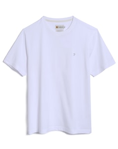 Farah Eddie Short Sleeve T-Shirt White