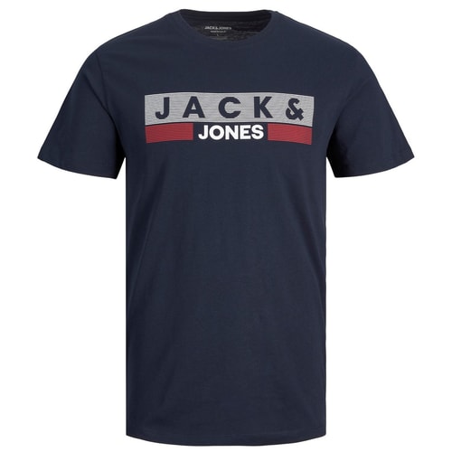 Jack & Jones Logo T-Shirt Navy Blazer