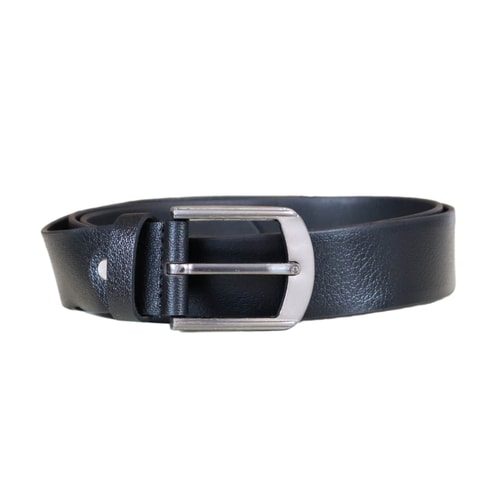 Bigdude Ian Classic Leather Belt Black