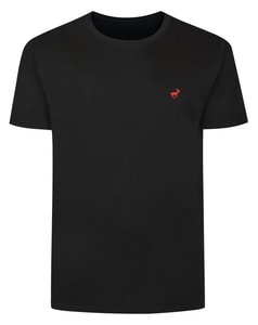 Bigdude Signature Crew Neck T-Shirt - Black