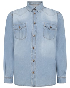 Bigdude Denim Shirt Light Wash