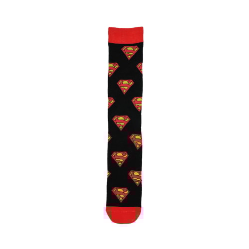 Official Superman 1 Pack Socks Black