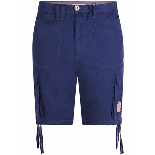 D555 Fletcher Cargo Shorts Navy