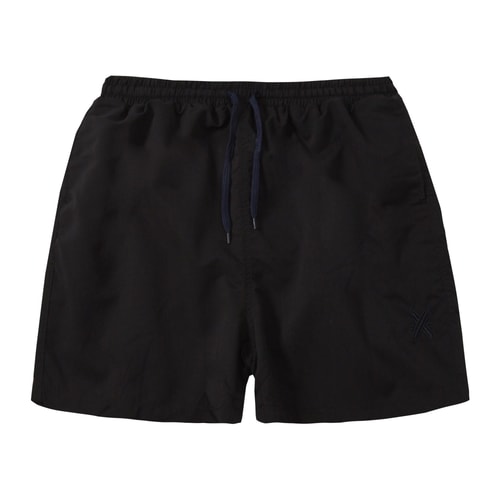 Embroidered Swim Shorts Black