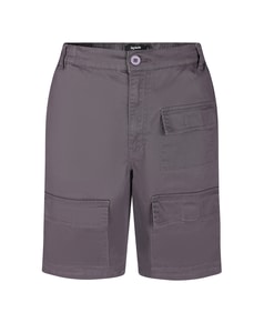Bigdude Elasticated Waist Stretch Utility Shorts Charcoal
