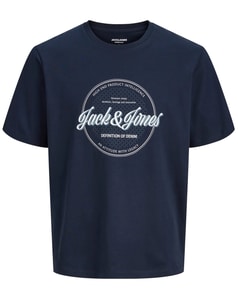 Jack & Jones Definition Printed T-Shirt Navy Blazer