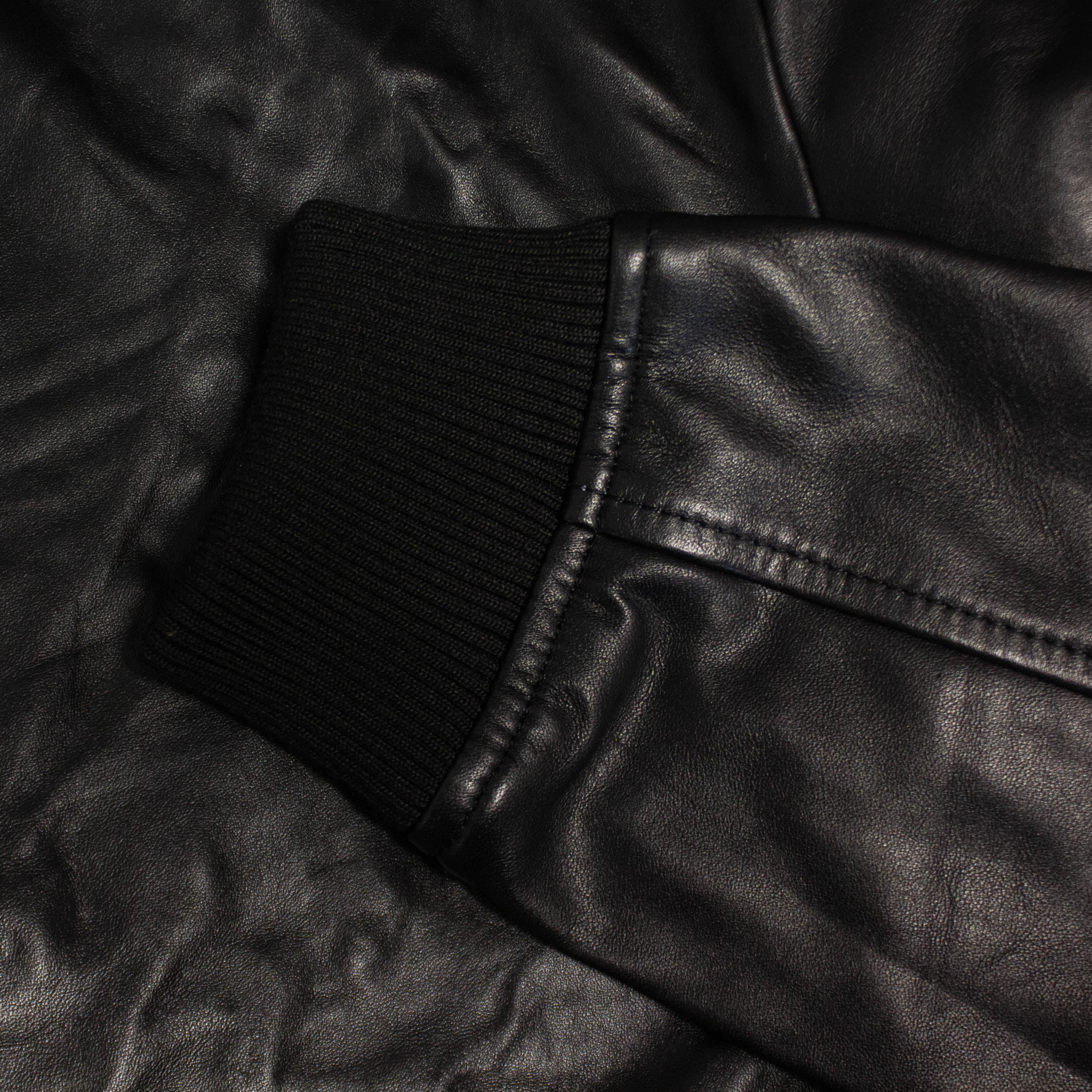 Tooting & Brow Leather Jacket Black | BigDude