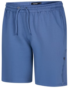 Bigdude Side Panel Fleece Shorts Dusty Blue