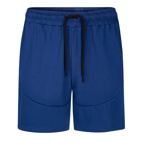Bigdude Cut And Sew Shorts With Plastic Zips Midnight Blue