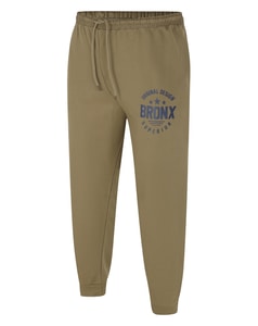 Bigdude Printed Joggers Khaki