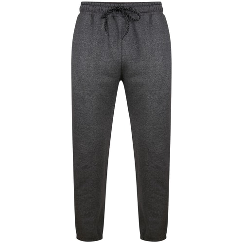 Bigdude Loopback Joggers Charcoal Marl
