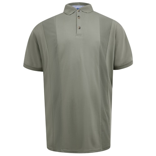 D555 Chippenham Short Sleeve Polo Shirt Khaki