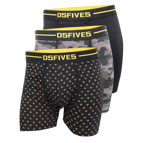 D555 Sylvester Boxer Shorts Black