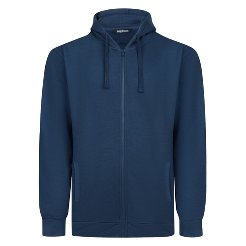 Bigdude Extra Heavy Full Zip Hoody Navy