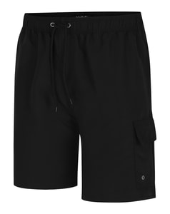 Bigdude Cargo Swim Shorts Black
