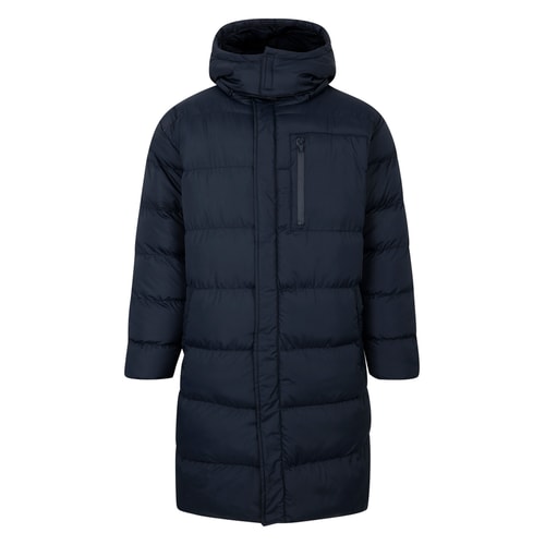 Bigdude Showerproof Long Line Jacket Navy