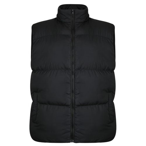 Bigdude Puffer Gilet Black