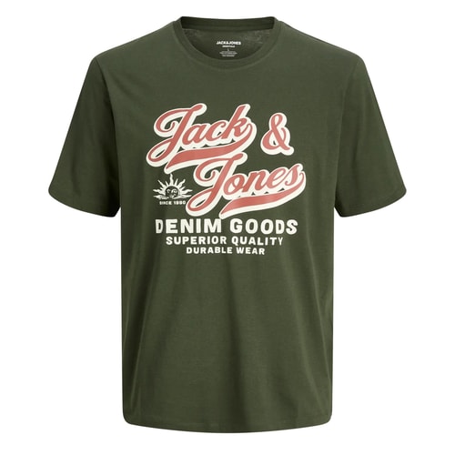 Jack & Jones Denim Goods Logo T-Shirt Green