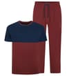 Burgundy/Navy
