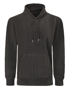 Bigdude Super Soft Sherpa Lounge Hoody Charcoal