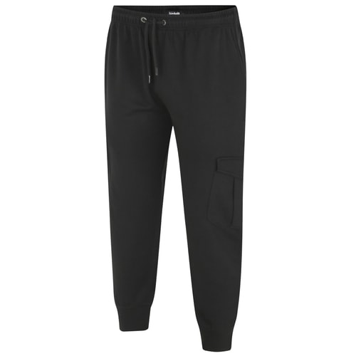 Bigdude Lightweight Cargo Joggers Black