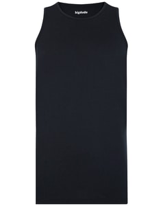Bigdude Plain Vest Navy Tall