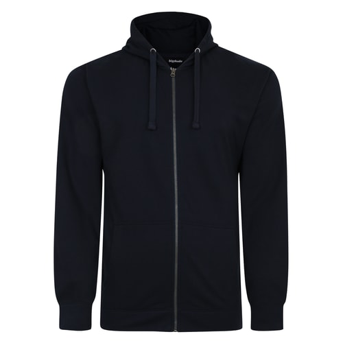 Bigdude Super Lightweight Zipped Hoody Navy